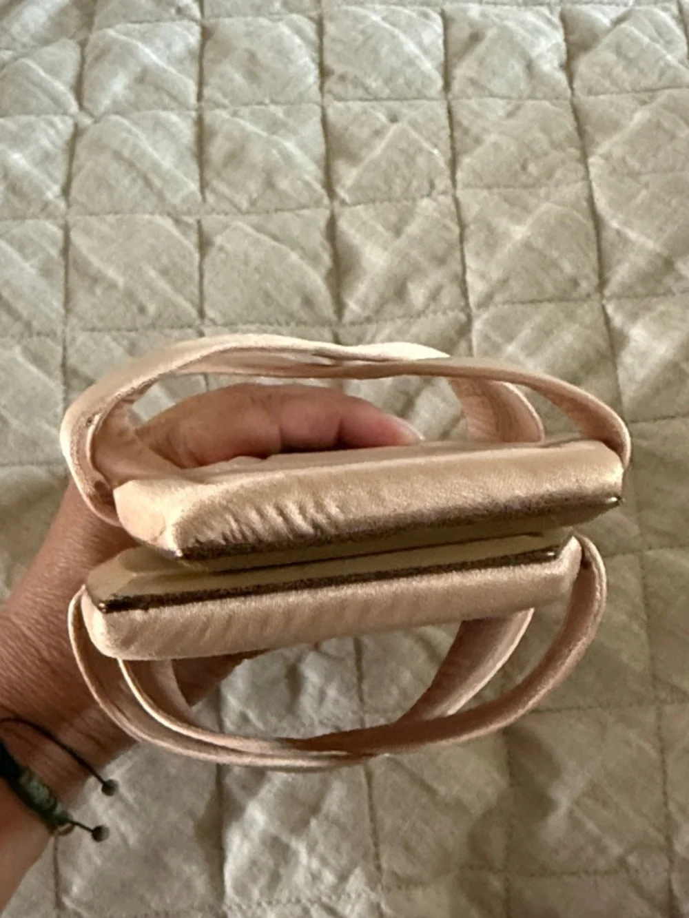 H&M Cross-Strap Sandal  - peach pink
